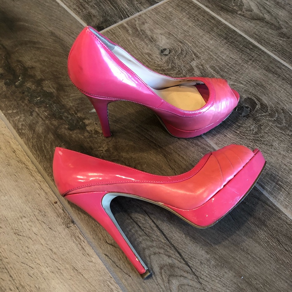 Audrey Brooke Pink Heels